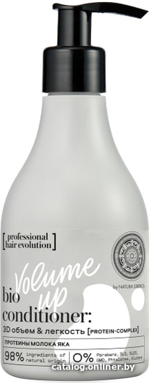

Бальзам Natura Siberica Hair Evolution Volume Up.3D объем и легкость 250 мл