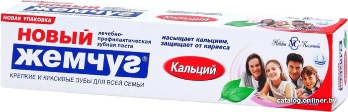 

Зубная паста Новый Жемчуг Кальций 50 мл