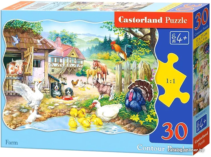 

Мозаика/пазл Castorland Midi Ферма B-03136