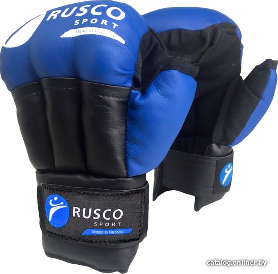 

Перчатки для единоборств Rusco Sport для рукопашного боя 6 OZ (синий)
