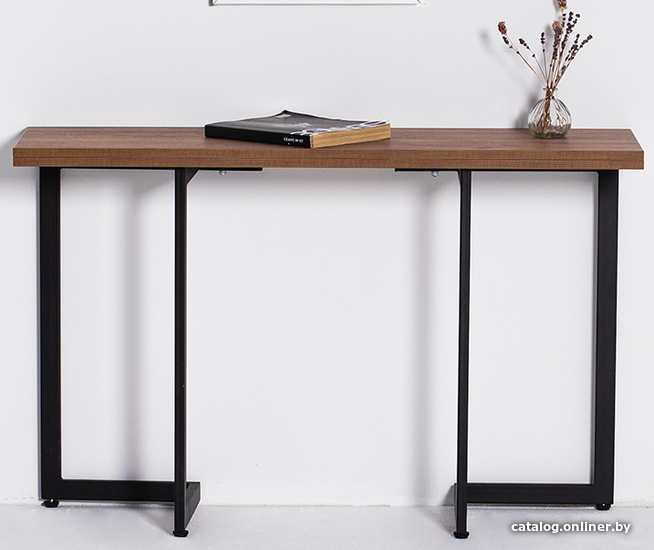 

Консольный стол Millwood Арлен 3 38-76x120x76 (дуб табачный Craft/металл черный)