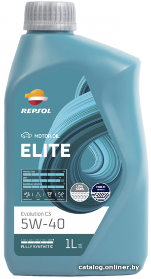 

Моторное масло Repsol Elite Evolution C3 5W-40 1л