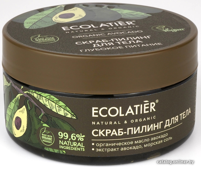 

Ecolatier Скраб для тела Green Avocado Глубокое питание 300 г