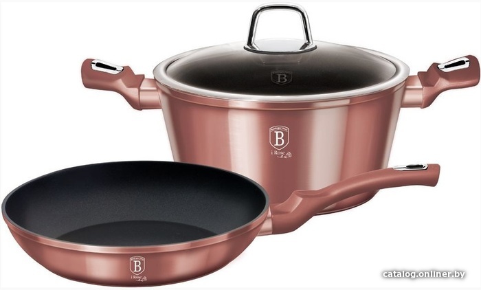 

Набор кастрюль Berlinger Haus I-Rose Edition BH-6042