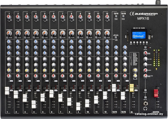 

Микшерный пульт Audiophony MPX16