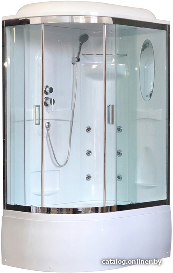 

Душевая кабина Royal Bath RB8120BK2-T-CH-R-EL 120x80