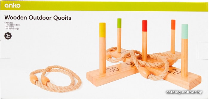 

Настольная игра Anko Wooden Outdoor Quoits