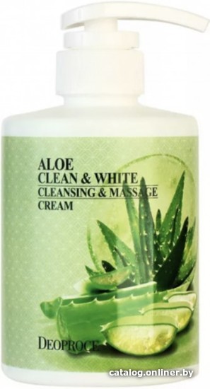 

Deoproce Крем для лица Clean&white Cleansing Massage Cream Aloe 430 мл
