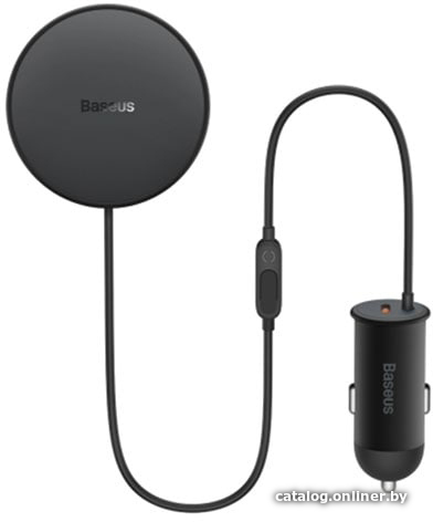 

Автомобильное зарядное Baseus CW01 Magnetic Wireless Charging Car Mount 40W SUCX040101