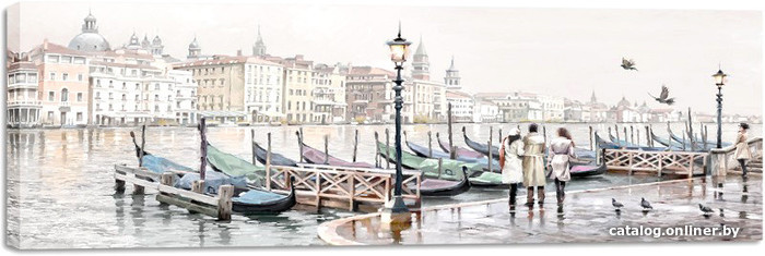 

Картина Orlix Venezia Gondole CA-13256 40x120 см