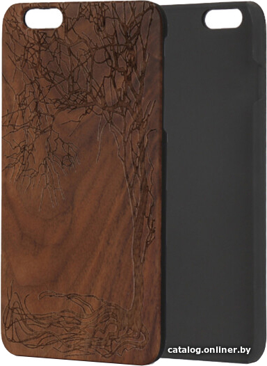 

Чехол для телефона Case Wood для Apple iPhone 7/8 (грецкий орех, ваза)