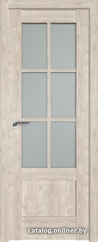 

Межкомнатная дверь ProfilDoors 103XN 50x200 (каштан светлый, стекло матовое)