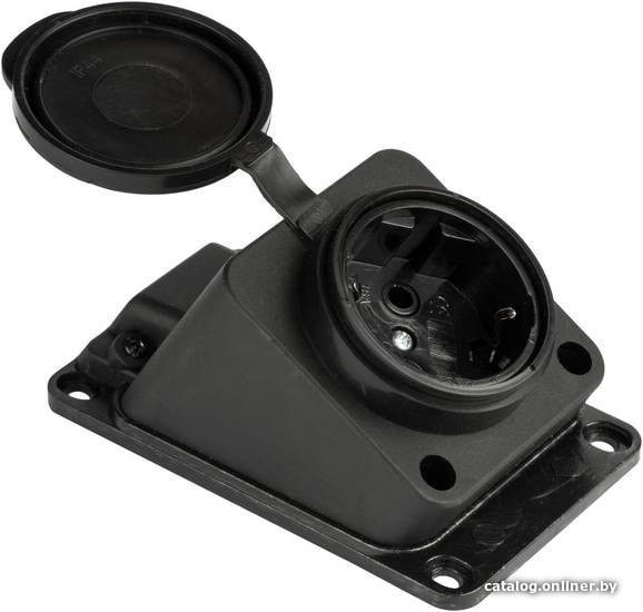 

Розетка промышленная КС Турига 230В 2P+PE 16A IP44 (74807)