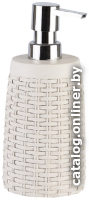

Дозатор для жидкого мыла Primanova Rattan D-19930 (бежевый)