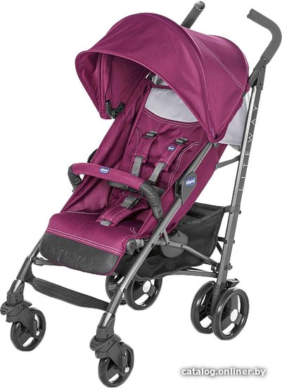 

Коляска прогулочная «трость» Chicco Lite Way 3 Top (red plum)