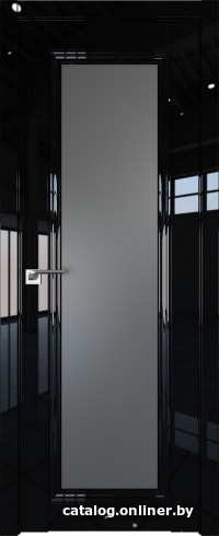 

Межкомнатная дверь ProfilDoors 2.101L 60x200 (черный люкс, стекло графит)