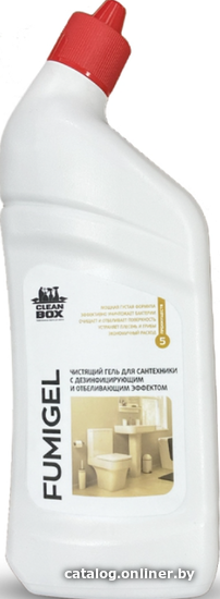 

Средство для сантехники Merida Cleanbox Fumigel с отбеливающим эффектом 800 мл