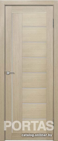 

Межкомнатная дверь Portas S29 90x200 (лиственница крем, стекло мателюкс матовое)