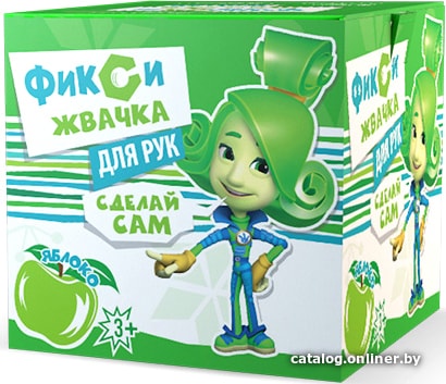 

Набор для создания слайма Инновации для детей Фикси-жвачка для рук Яблоко 884