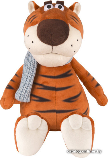 

Классическая игрушка Maxitoys Luxury Тигр Вова в шарфе MT-MRT022120-24
