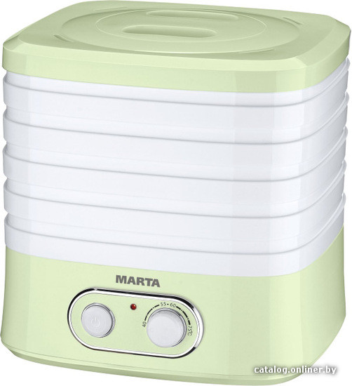 

Сушилка для овощей и фруктов Marta MT-1945 (зеленый нефрит)