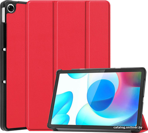 

Чехол для планшета JFK Smart Case для Realme Pad (красный)