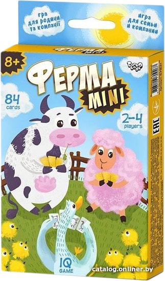 

Настольная игра Danko Toys Ферма Mini G-FM-01