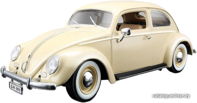 

Легковой автомобиль Bburago Volkswagen Kafer-Beetle 1955 18-12029 (бежевый)
