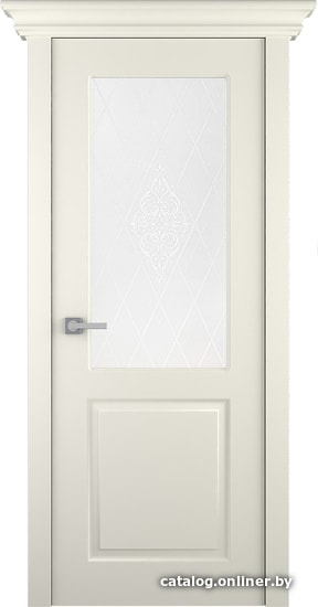 

Межкомнатная дверь Belwooddoors Alta 80 см (стекло, эмаль, жемчуг/мателюкс 34)