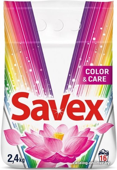 

Стиральный порошок Savex Color&Care Automat 2.4 кг