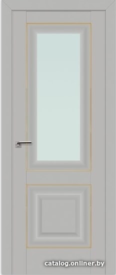 

Межкомнатная дверь ProfilDoors 28U 80x200 (манхэттен/мателюкс матовое золото)