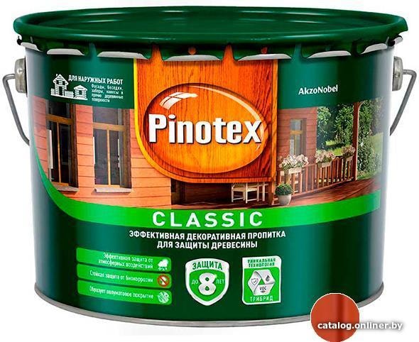 

Пропитка Pinotex Classic 9 л (рябина)
