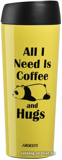 

Термокружка Ardesto Coffee time AR2645DTY 0.45л (желтый)