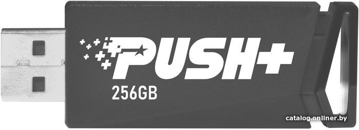 

USB Flash Patriot Push+ 256GB (черный)