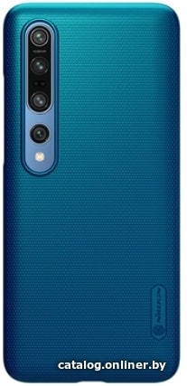 

Чехол для телефона Nillkin Super Frosted для Xiaomi Mi 10/10 Pro (морская волна)