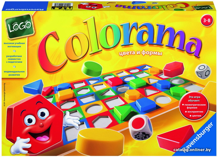 

Развивающая игра Ravensburger Колорама 24436
