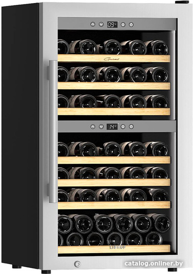 

Винный шкаф Libhof Gourmet GQD-66 Silver