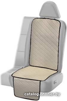

Накидка на автомобильное сидение elCrucce под автокресло (luxury, черный кант)