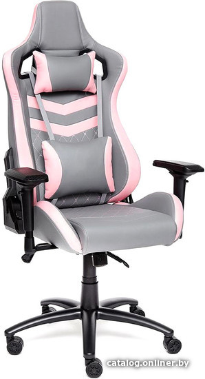 

Кресло TetChair iPinky (иск. кожа, серый/розовый)