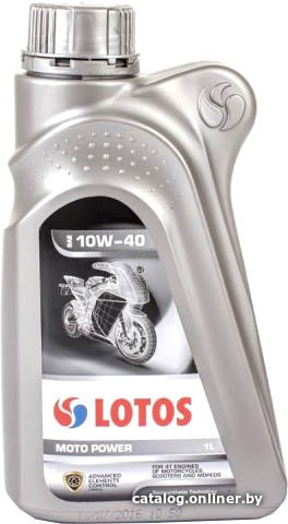 

Моторное масло Lotos Moto Power 10W-40 1л