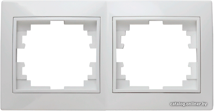 

Рамка Intro 1-502-01 двойная (White)