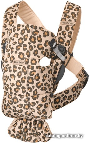 

Рюкзак-переноска BabyBjorn Mini Cotton (beige/leopard)