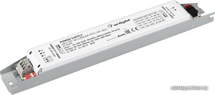 

Блок питания Arlight ARJ-SP-40-LINEAR-PFC-HV-ADJ 033334