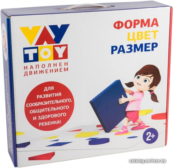 

Развивающая игра Умница Форма. Цвет. Размер V010