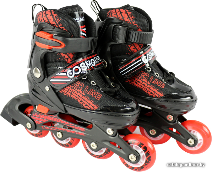 

Роликовые коньки Cosmoride Skater (р. 35-38, черный/красный)