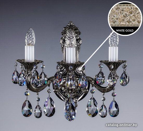 

Бра ArtGlass Sarka Iii. White Gold Ce