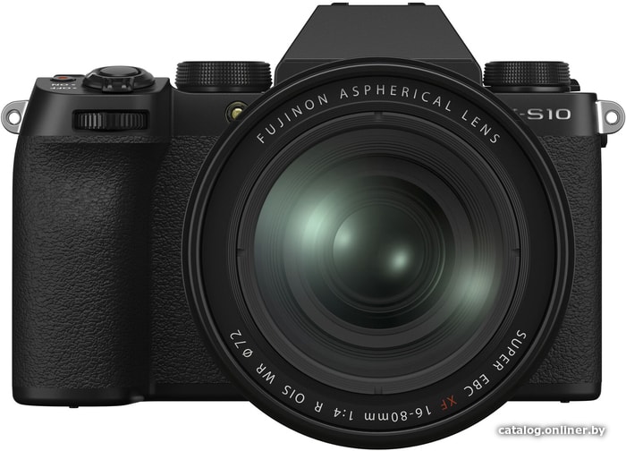

Беззеркальный фотоаппарат Fujifilm X-S10 Kit 16-80mm (черный)
