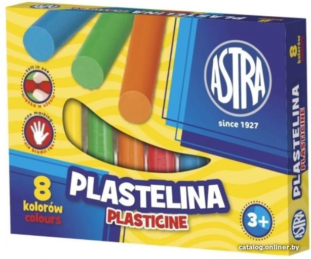 

Пластилин Astra 83814902 (8 цв)