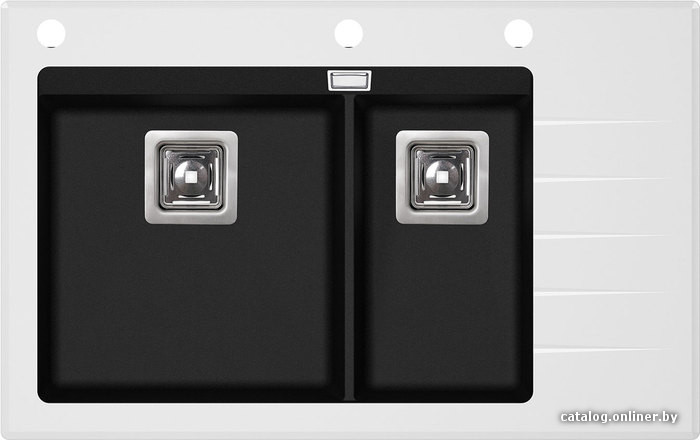 

Кухонная мойка Aquasanita Delicia Plus GQD150 (black metallic 601 W)