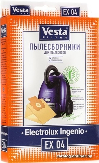 

Комплект одноразовых мешков Vesta Filter EX 04